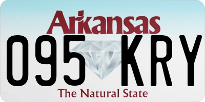 AR license plate 095KRY