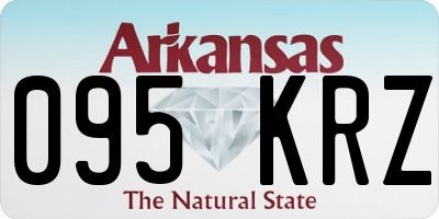 AR license plate 095KRZ