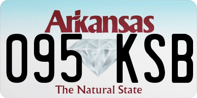 AR license plate 095KSB