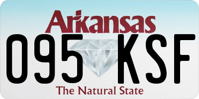AR license plate 095KSF