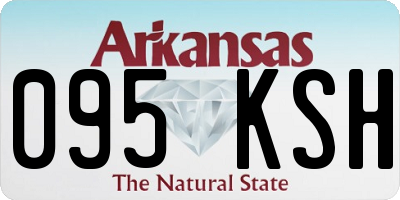 AR license plate 095KSH