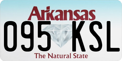 AR license plate 095KSL