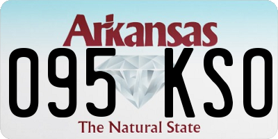 AR license plate 095KSO