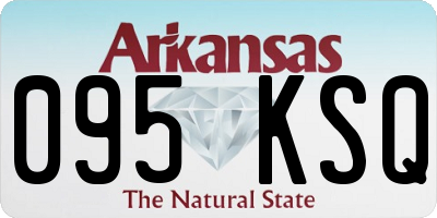 AR license plate 095KSQ