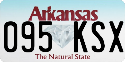 AR license plate 095KSX