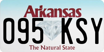 AR license plate 095KSY