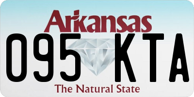 AR license plate 095KTA