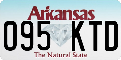 AR license plate 095KTD