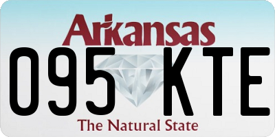 AR license plate 095KTE