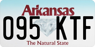 AR license plate 095KTF