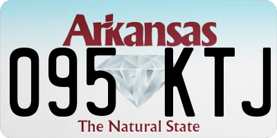 AR license plate 095KTJ