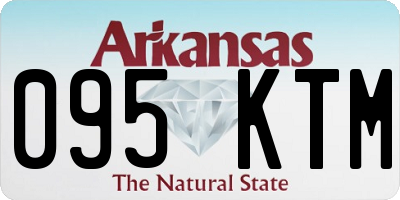 AR license plate 095KTM