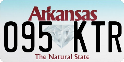 AR license plate 095KTR