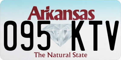 AR license plate 095KTV