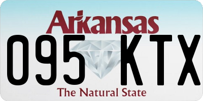 AR license plate 095KTX