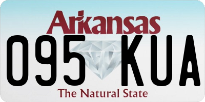 AR license plate 095KUA