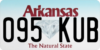 AR license plate 095KUB