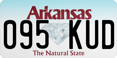 AR license plate 095KUD
