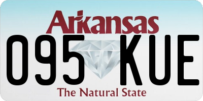 AR license plate 095KUE