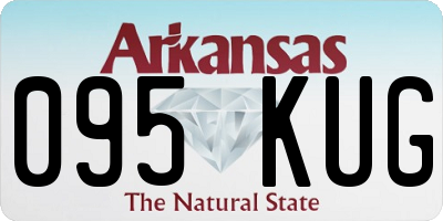 AR license plate 095KUG