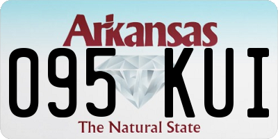 AR license plate 095KUI