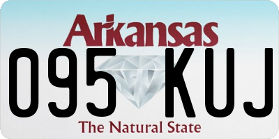 AR license plate 095KUJ
