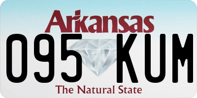 AR license plate 095KUM
