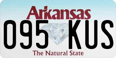 AR license plate 095KUS