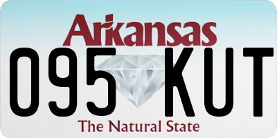 AR license plate 095KUT