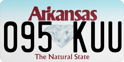AR license plate 095KUU