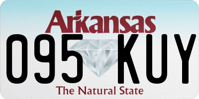 AR license plate 095KUY