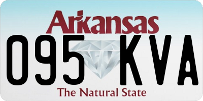 AR license plate 095KVA