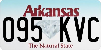 AR license plate 095KVC