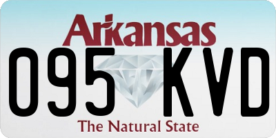 AR license plate 095KVD