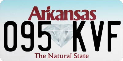 AR license plate 095KVF