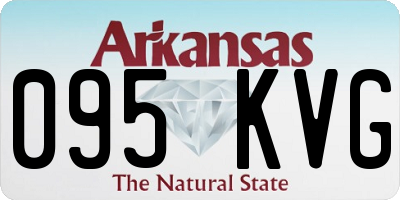AR license plate 095KVG