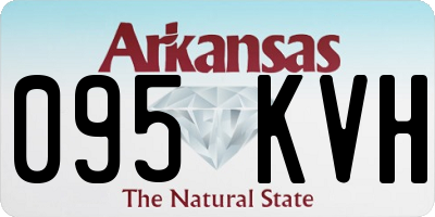 AR license plate 095KVH