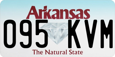 AR license plate 095KVM