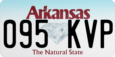 AR license plate 095KVP
