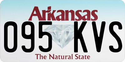 AR license plate 095KVS