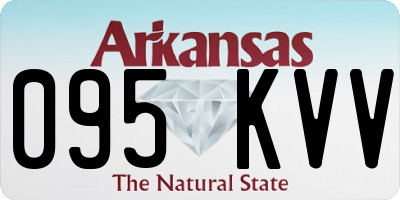 AR license plate 095KVV
