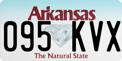 AR license plate 095KVX
