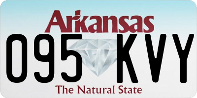 AR license plate 095KVY