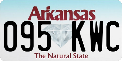 AR license plate 095KWC
