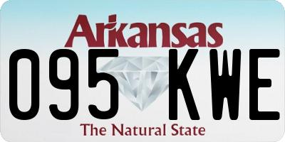 AR license plate 095KWE