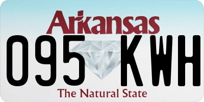 AR license plate 095KWH