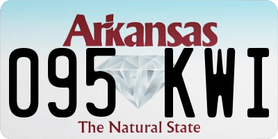AR license plate 095KWI