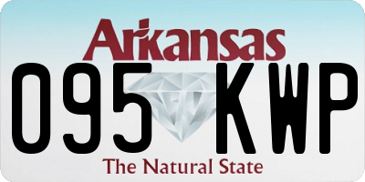 AR license plate 095KWP