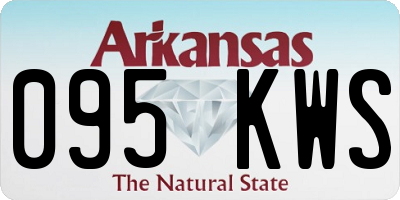 AR license plate 095KWS