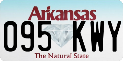 AR license plate 095KWY